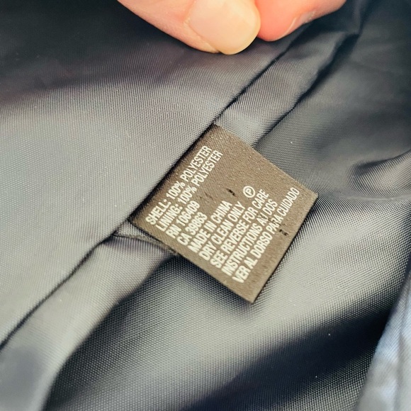 Tahari ASL Navy Blazer Jacket size 8 - Picture 14 of 15